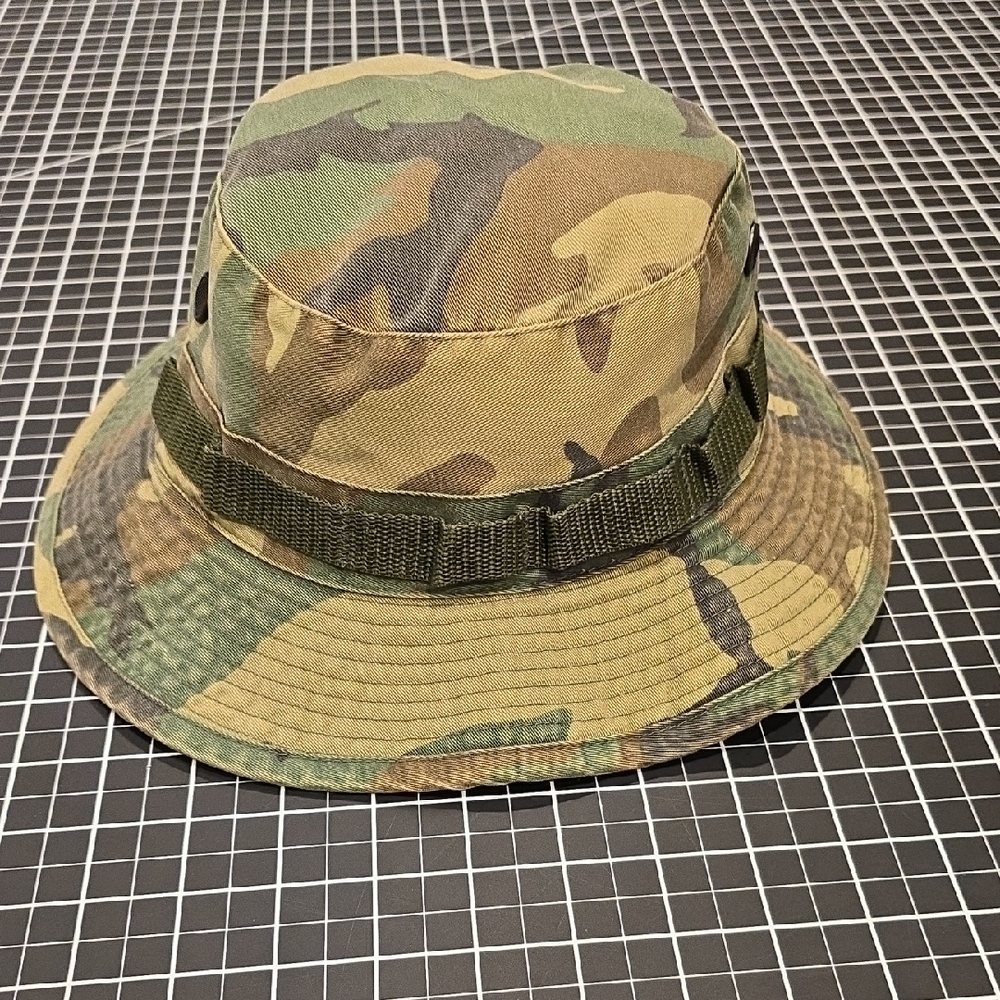 7 3/4 Boony or Boonie Hat in BDU Camouflage Patteren